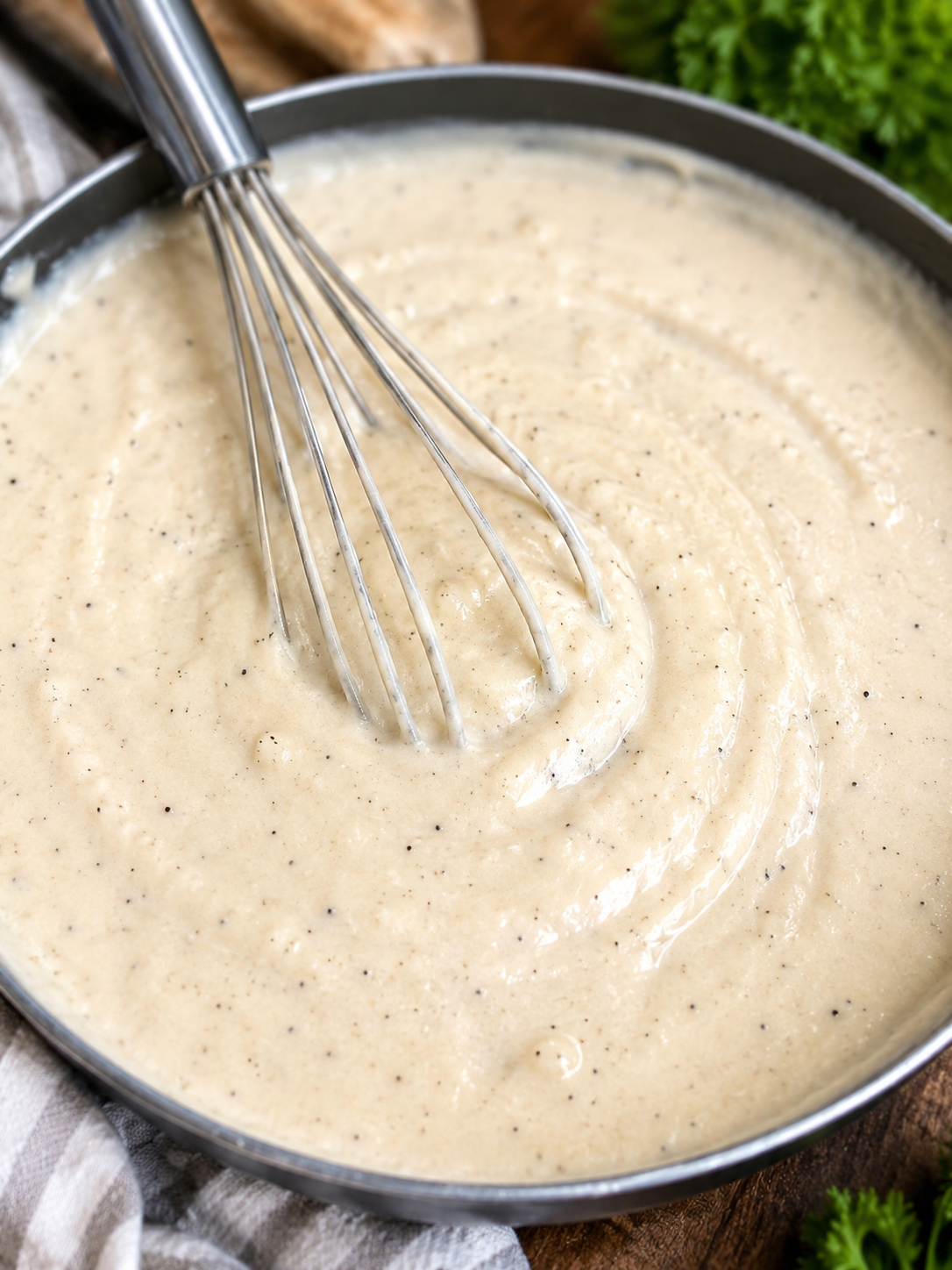 Easy Gluten Free White Country Gravy