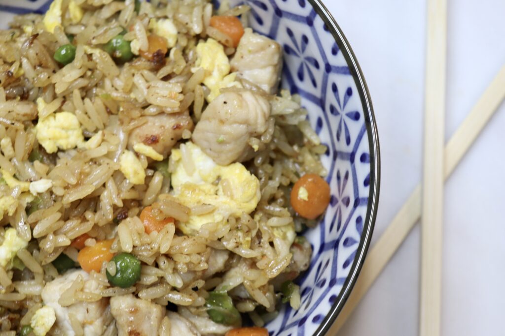 chinese takeout pork fried rice