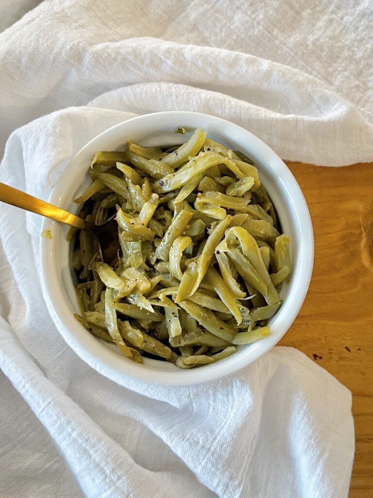 canned green beans recipe
