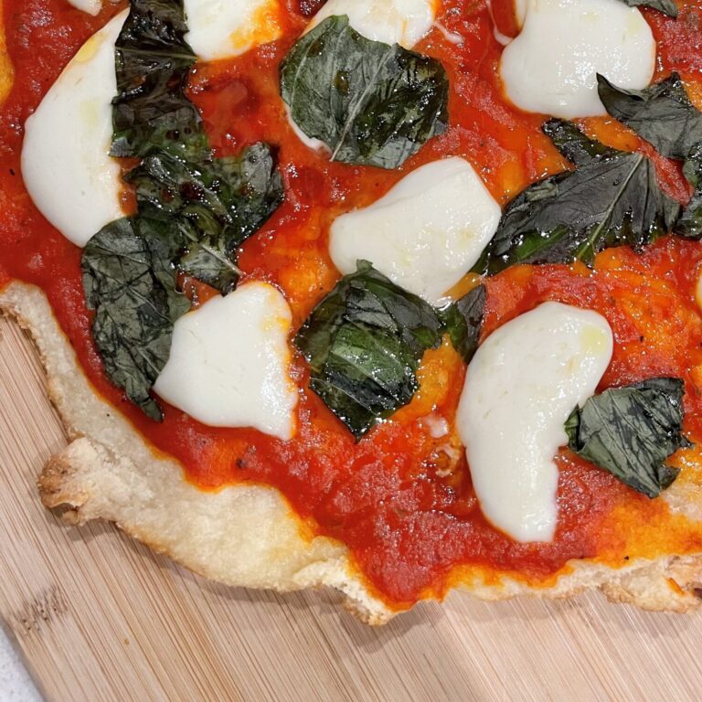Gluten Free Caprese Pizza