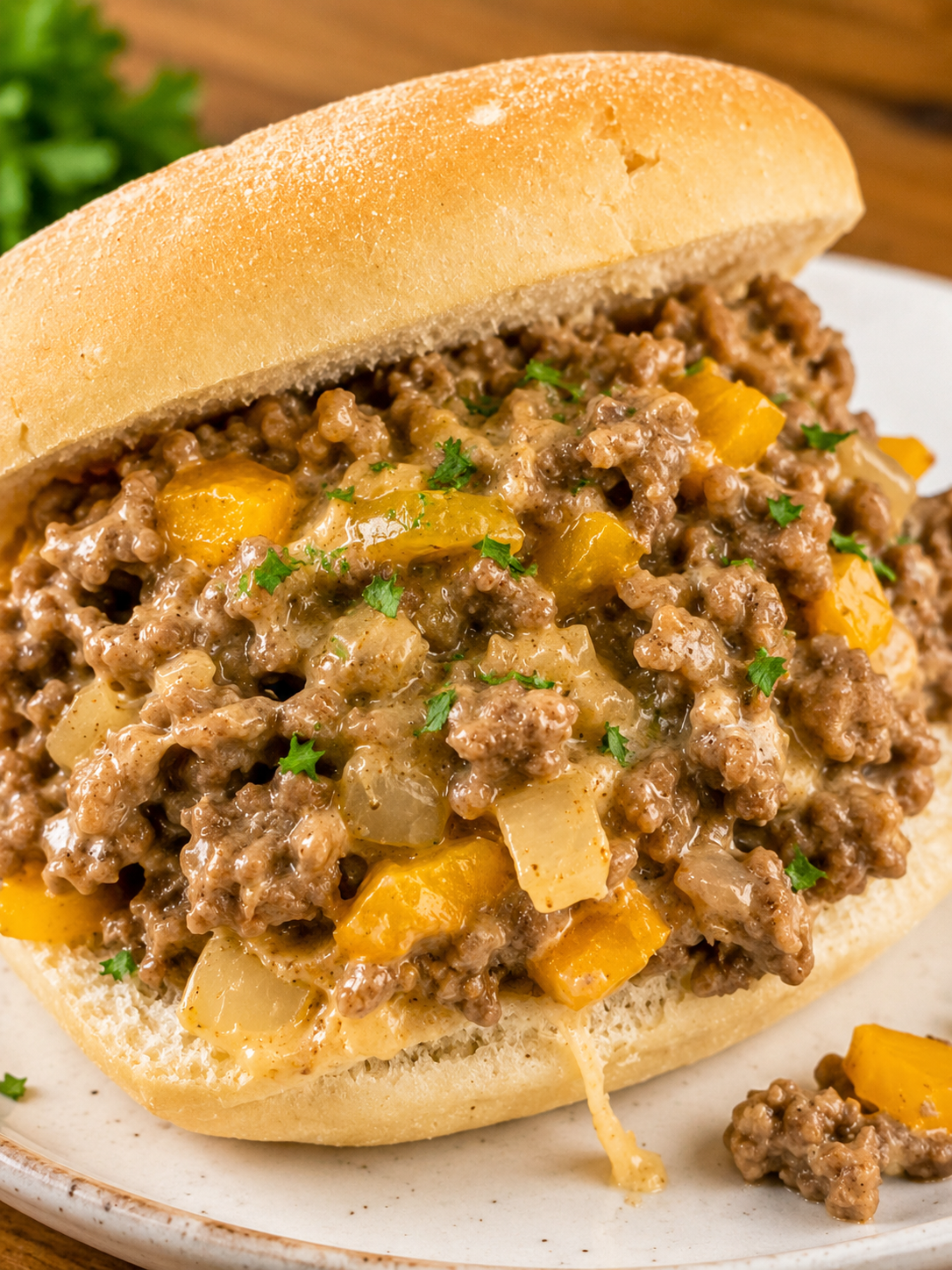 Philly Cheesesteak Sloppy Joe Recipe