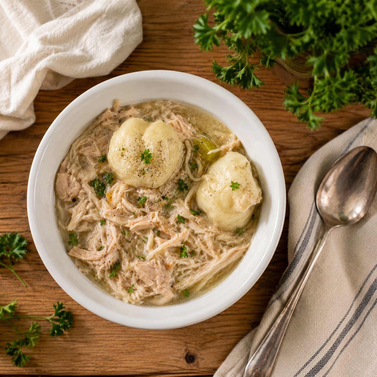 Gluten Free Southern Chicken and Dumplings Recipe