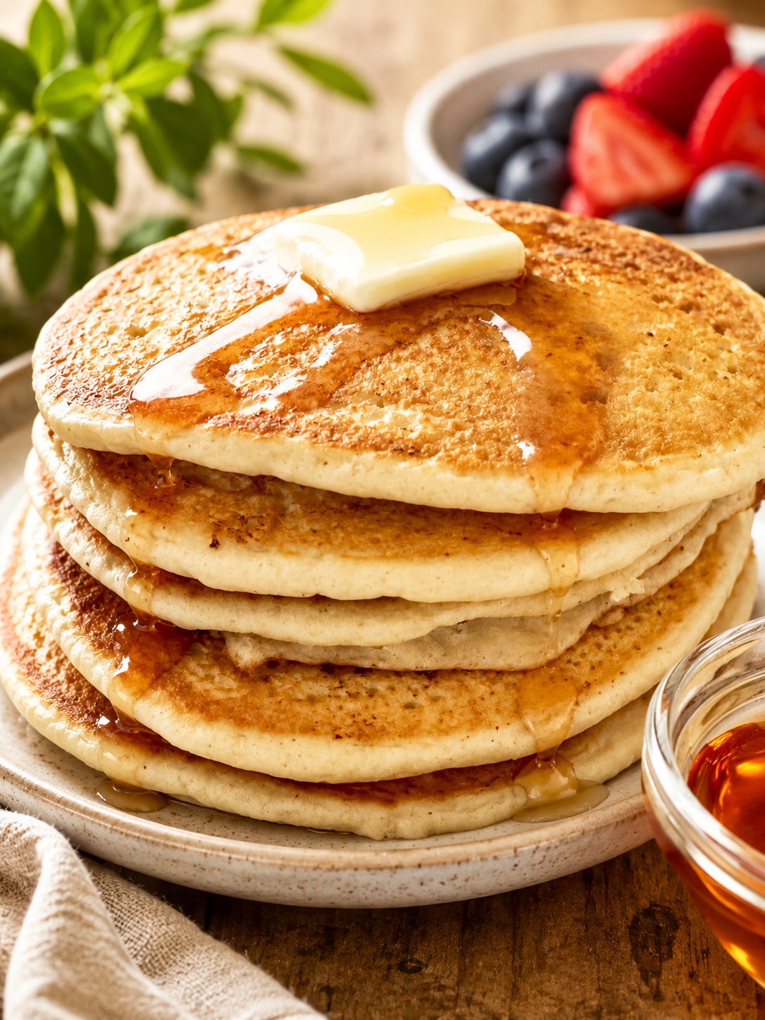 Fluffy and Delicious: Gluten Free Vegan Pancakes Recipe