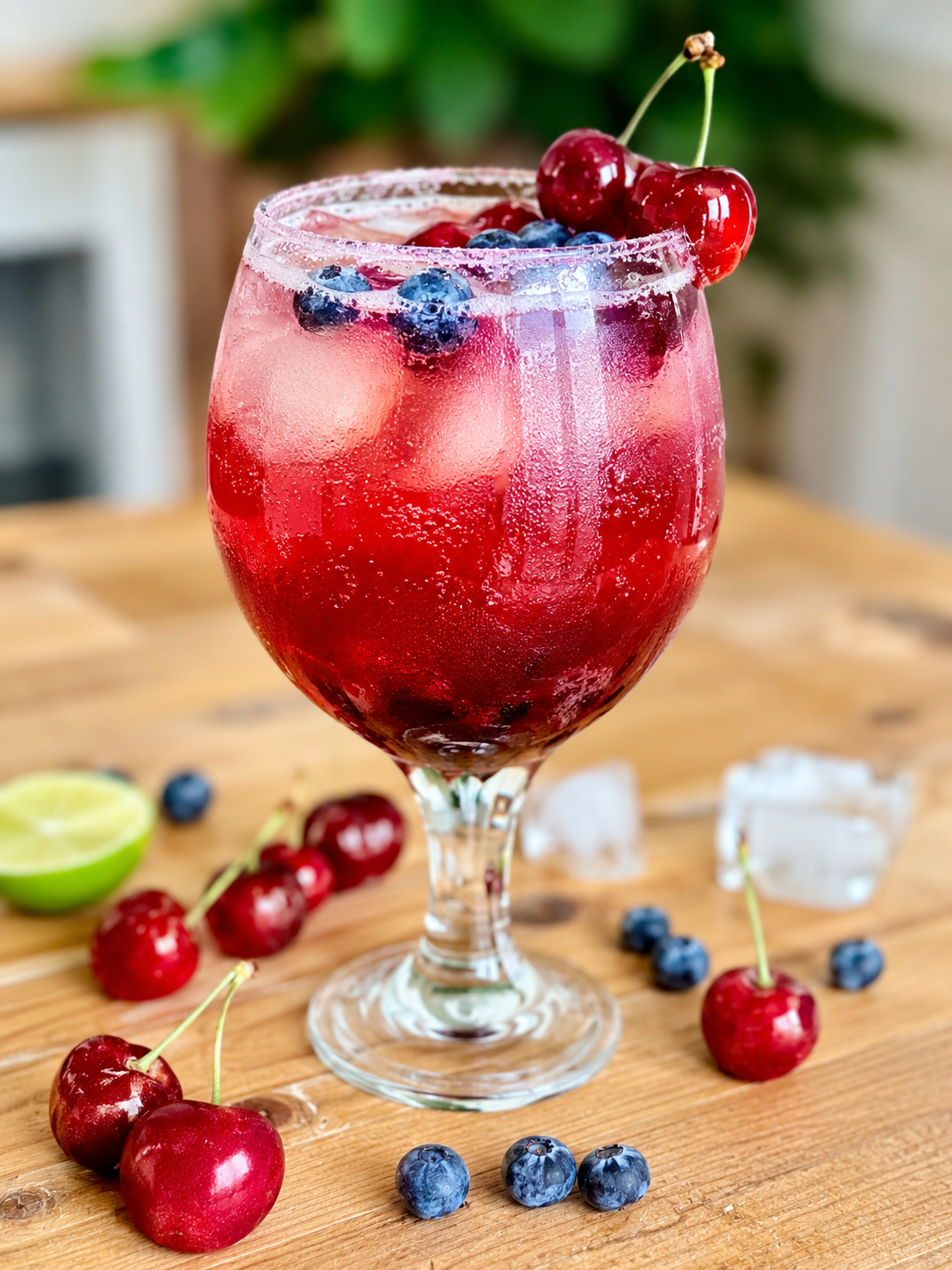 Cherry Bomb Spritz: The Perfect Summer Mocktail