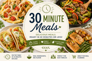 Quickie Meals: Ready in 30 minutes or less Quickie Meals: Ready in 30 minutes or less