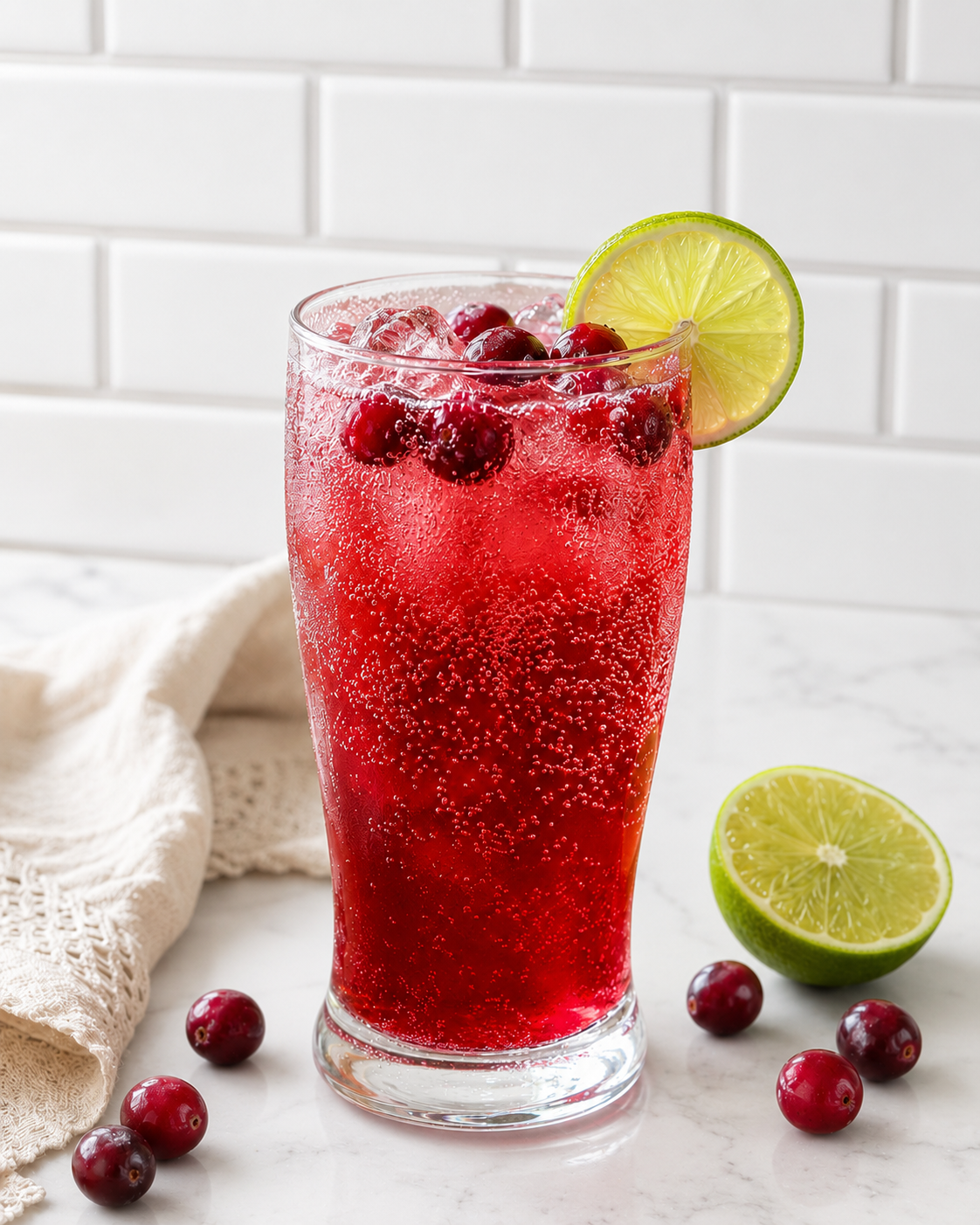 Disney’s Liberty Tree Tavern–Inspired Cranberry Sipper Mocktail