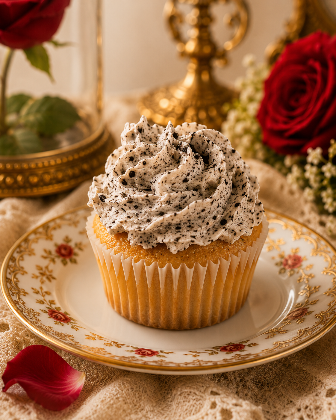 Grey Stuff Cupcakes (Gluten Free) | Inspired by Disney’s Beauty and the Beast